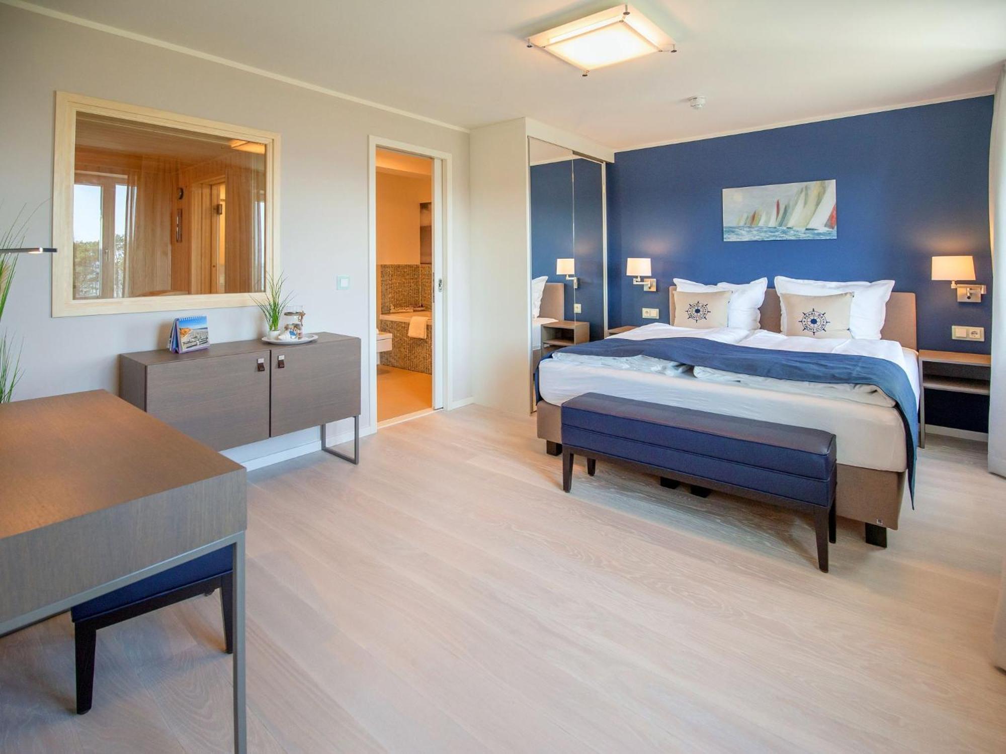 Duenenresidenz Prora - Ferienwohnung Mit Meerblick, 2 Schlafzimmern, Sauna Und Balkon Np-404 Binz Kültér fotó