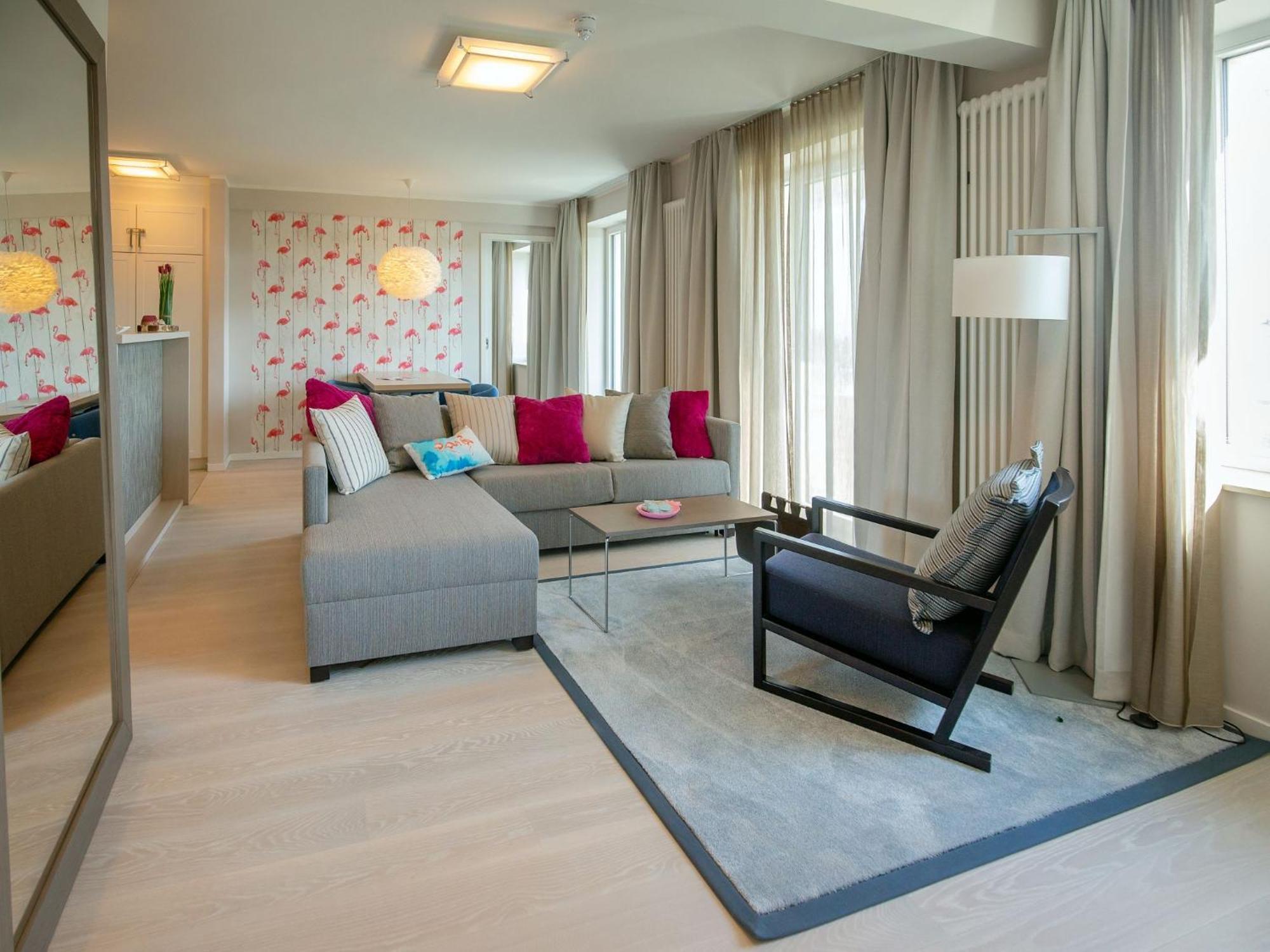Duenenresidenz Prora - Ferienwohnung Mit Meerblick, 2 Schlafzimmern, Sauna Und Balkon Np-404 Binz Kültér fotó