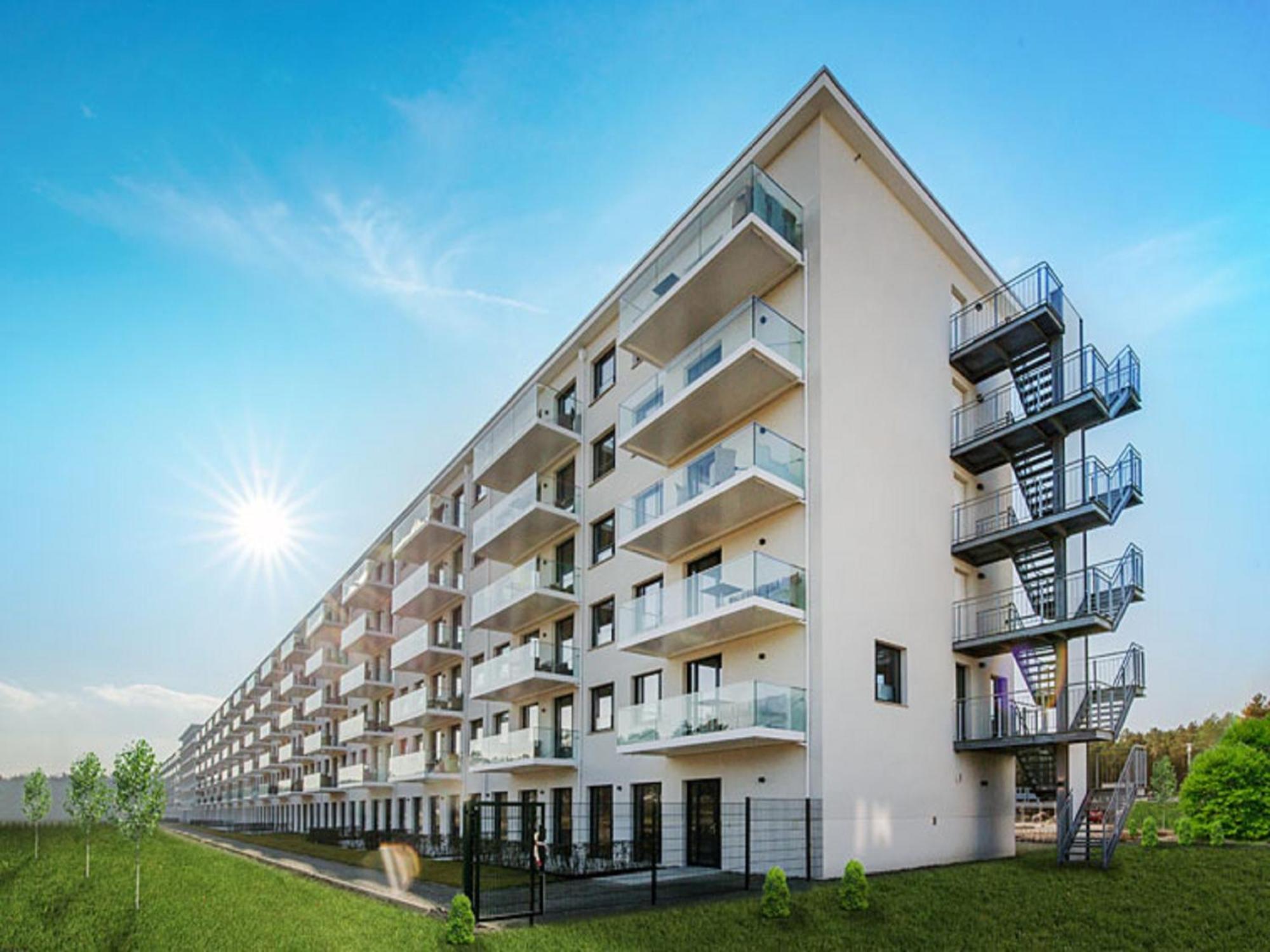 Duenenresidenz Prora - Ferienwohnung Mit Meerblick, 2 Schlafzimmern, Sauna Und Balkon Np-404 Binz Kültér fotó
